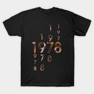 Année de naissance  1978 T-Shirt